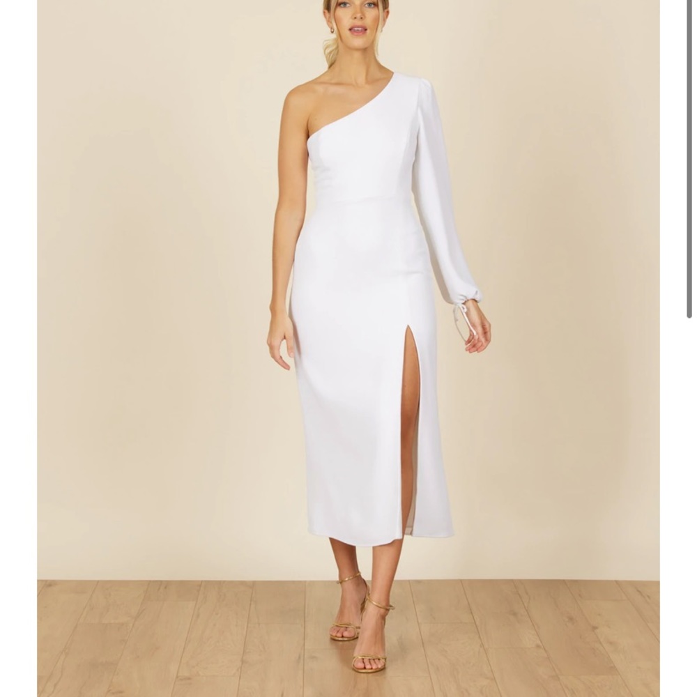 NWT Park & Fifth Co Venice Dress, Size L, White